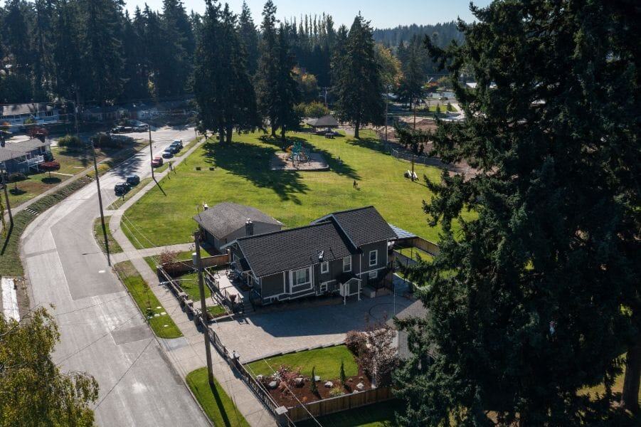 Father Nature maintenance team caring for a Tacoma landscape
